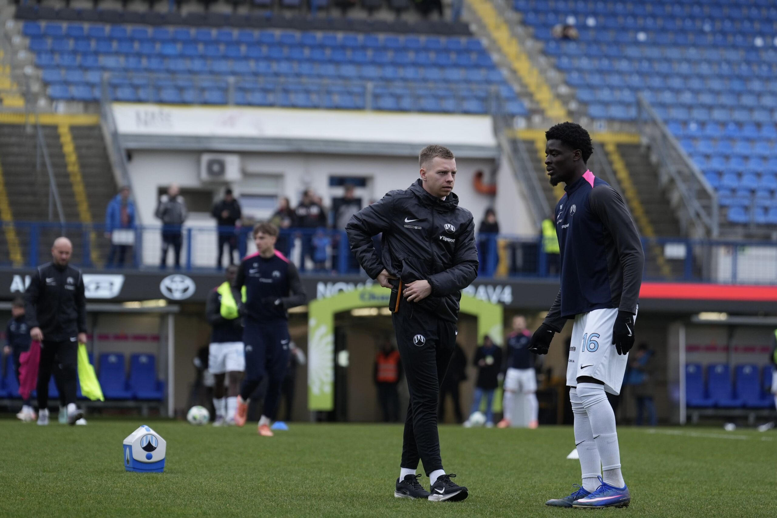 Matej Sery fizjoterapeuta FC Slovan Liberec