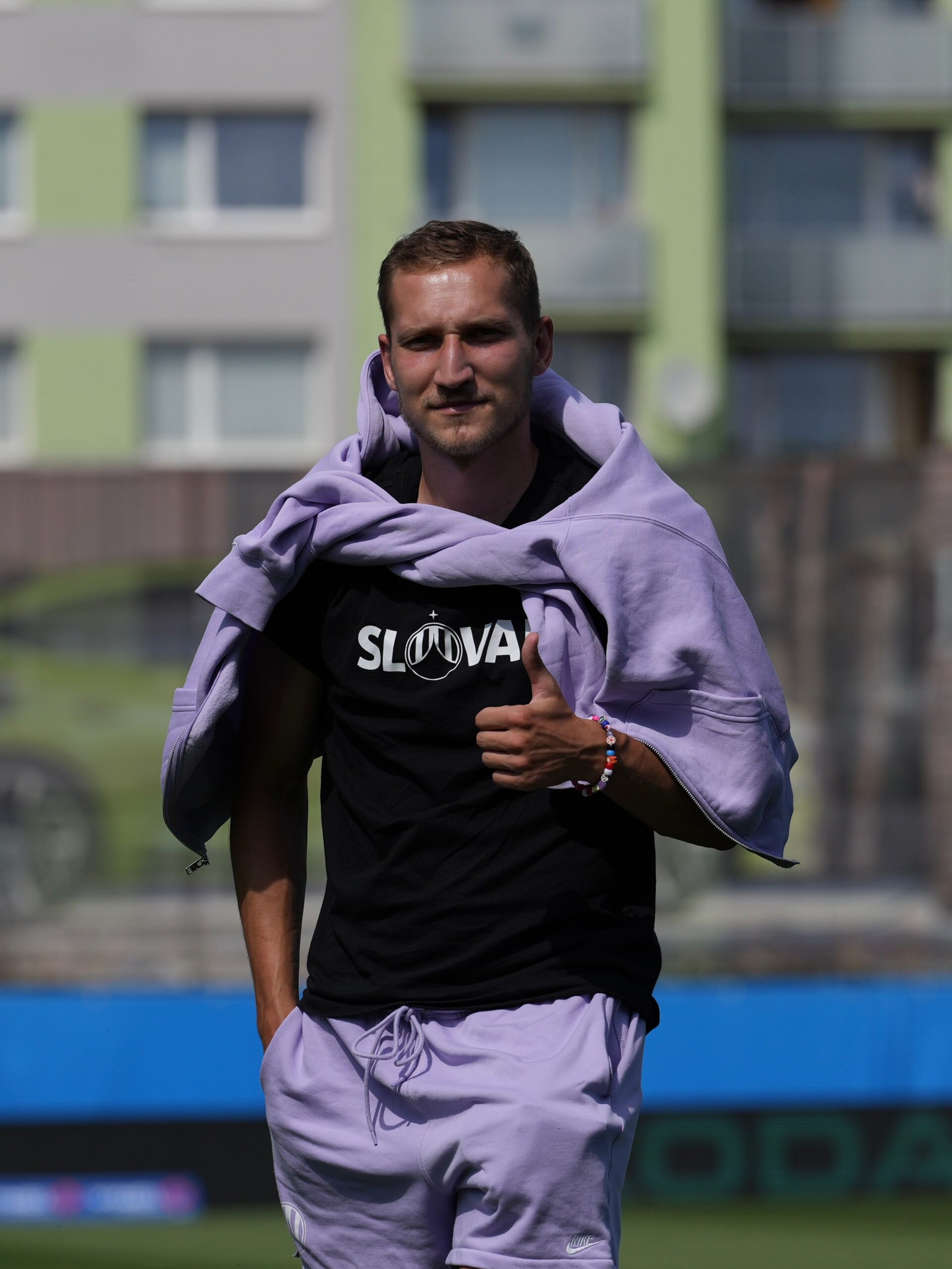 Raimonds Krollis przed meczem FK Mladá Boleslav – FC Slovan Liberec w 1. kolejce Chance Ligi 2025/26.