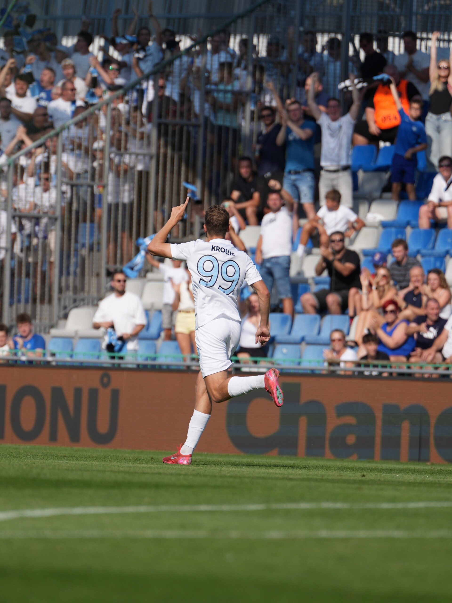 Raimonds Krollis  FK Mladá Boleslav – FC Slovan Liberec w 1. kolejce Chance Ligi 2025/26.