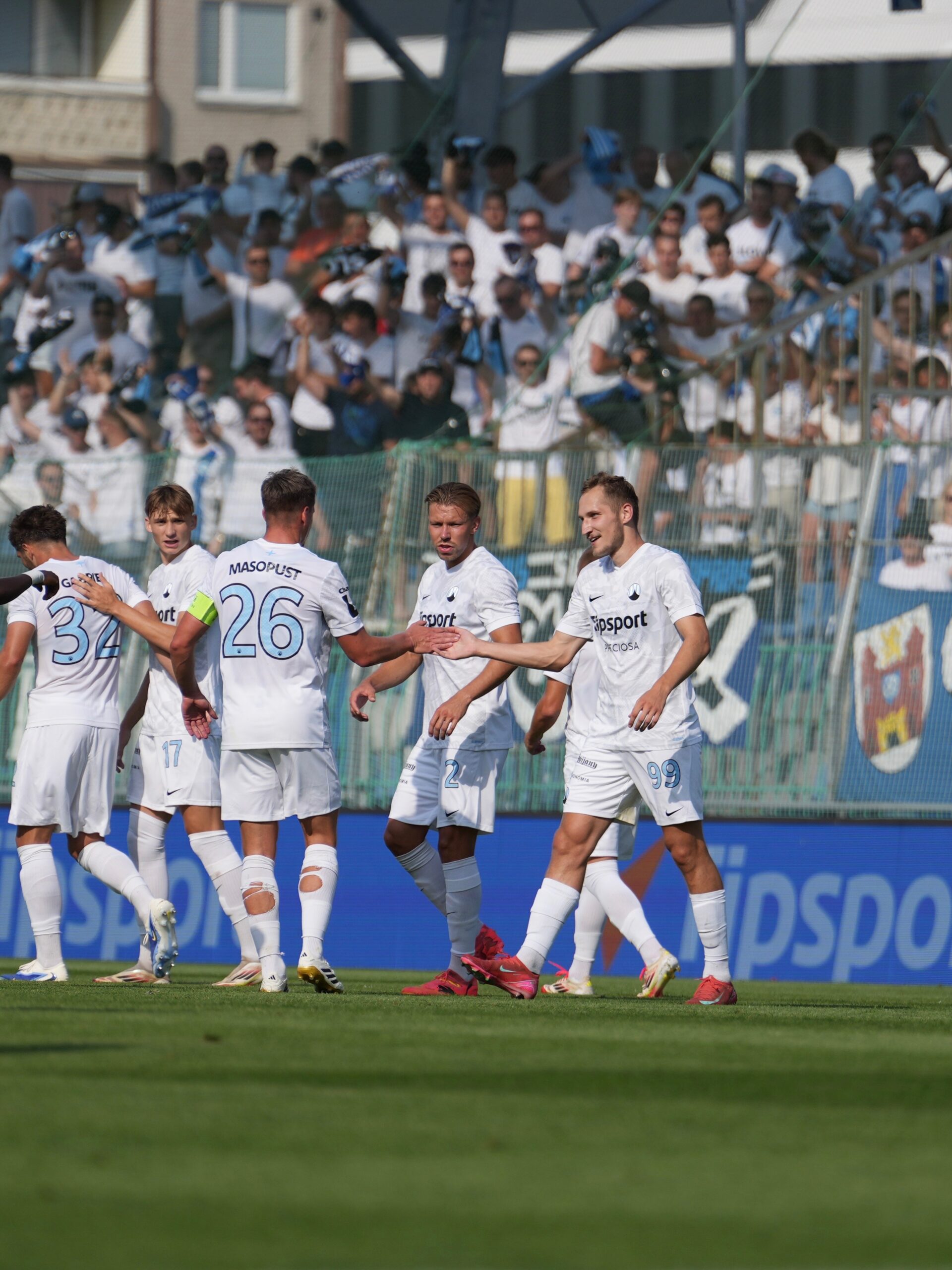 Raimonds Krollis FK Mladá Boleslav – FC Slovan Liberec w 1. kolejce Chance Ligi 2025/26.